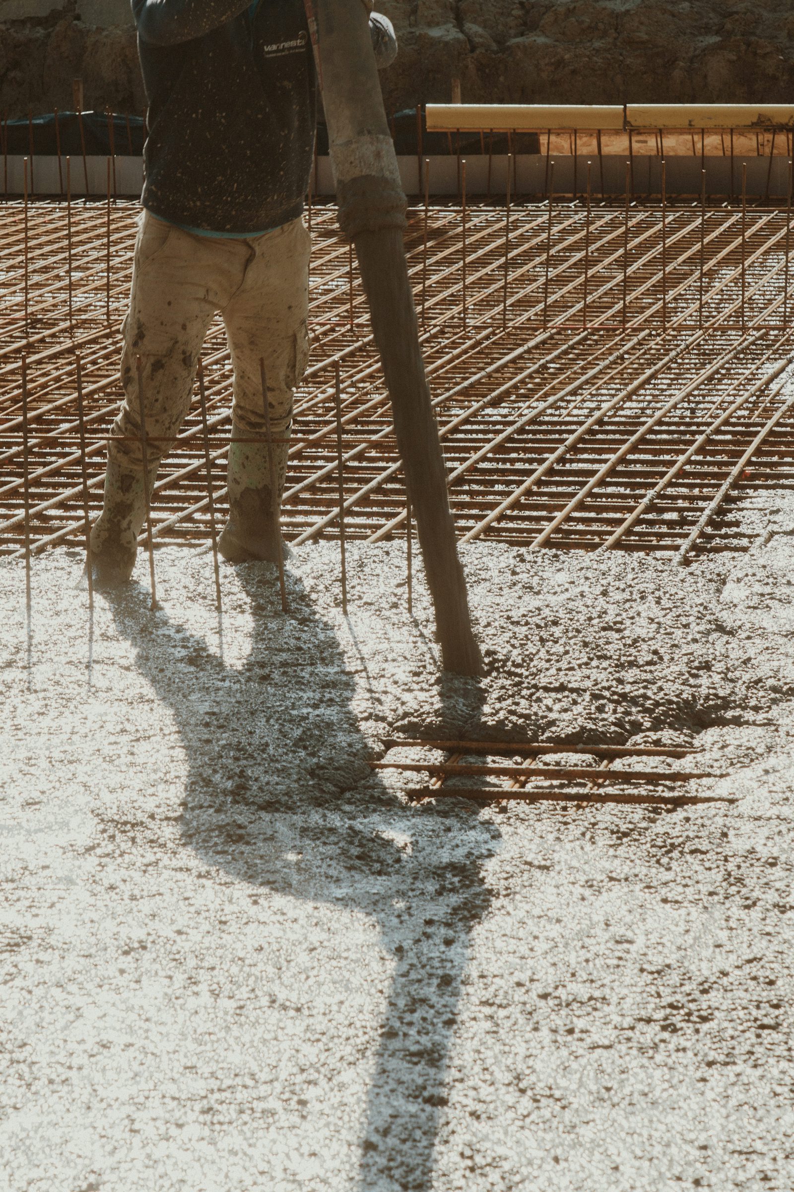 Next Level Concrete at work in Montgomery